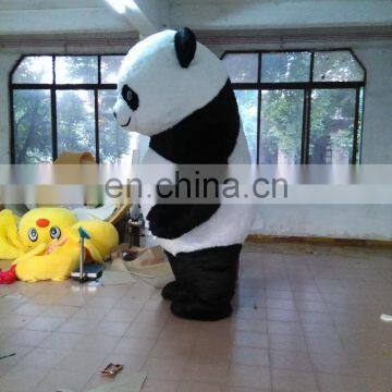 HI CE Customized Adult Cartoon Character Mascot Inflatable Panda Costume photo-2