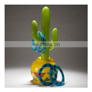 inflatable cactus ring toss game