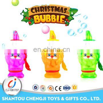 Funny chirstmas soap bubble toy kids bubble toys summer toys