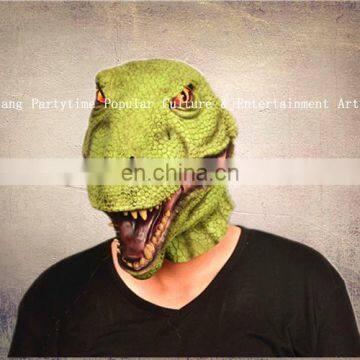 Carnival Halloween Party Crocodiles Latex Head Mask