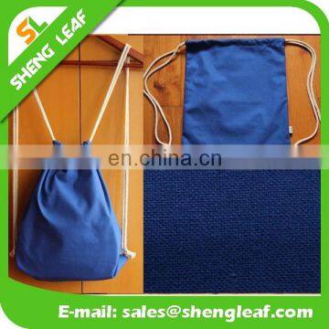 Factory Custom High Quality Canvas Drawstring Bag for Promotion photo-2