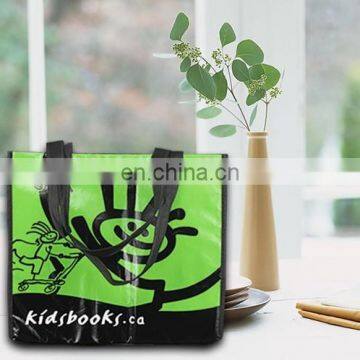 Eco green PP woven promotional bag,folding shopping bags