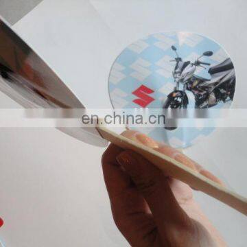 Cmyk Offset Two Both Side Printing Diy Paper Hand Fan photo-6