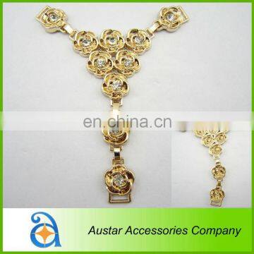 New Design Jewelry Ornament for Shoes,jeweled Sandals Alloy Decoration AE-1939