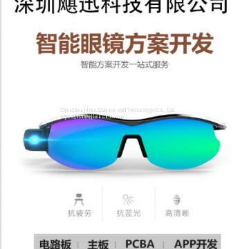 Intelligent wear equipment for eyeglasses