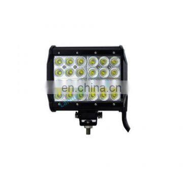 6.5inch quad row led light bar 72w spot combo beam IP68