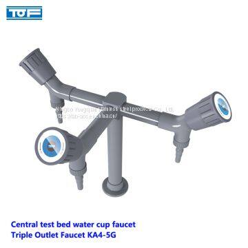 China Central Test Bed Water Cup Faucet-laboratory Faucets-lab Faucets-Triple Outlet Faucet photo-2