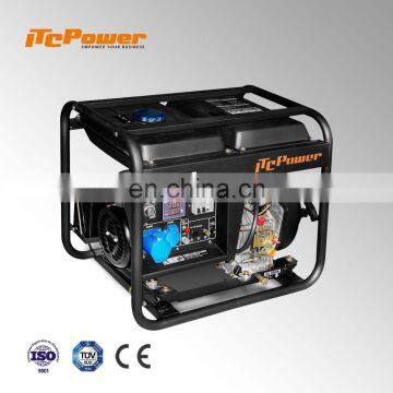 5kw/5Kva DG6000LE(60Hz) single phase portable diesel generator low price