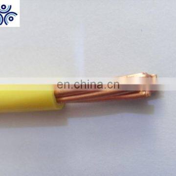 BV wires cable with copper conductor for construction and electrical appliances