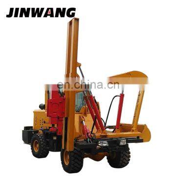 CE Approved Highway Hydraulic Driving Vibratory Sheet Guardrail Pile Driver Made in China photo-5