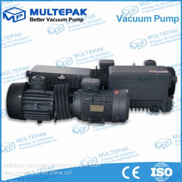 Single oil rotary vane vacuum pump