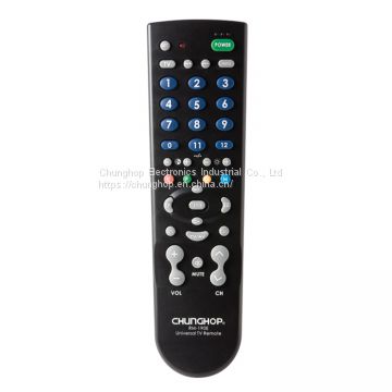 RM-190E Factory Direct Selling Universal TV Remote IR Black Multiple Use