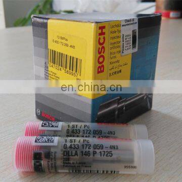 original common rail fuel injector nozzle 0433172059,DLLA146P1725 for injector 0445120221,0445120223