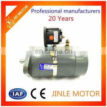 12В 1,7 кВт/1700 Вт электродвигатель постоянного тока с щетками photo-5