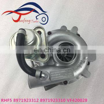 RHF4H Turbocharger 8971923312 8971923310 VF420028 4JB1 engine turbo for Isuzu NPR, Trooper with 4JB1-T Engine