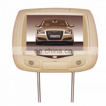 9-inch TFT LCD(16:9) Car headrest dvd player with IR infrared transmitter function