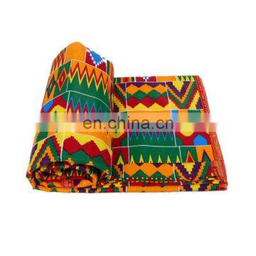 HOT SALE!!! China Supplier Plain Wax African Cotton Fabric 6 Yards per Piece for Sale photo-4