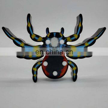 Custom Battery Operated Spider Shaped Table/Wall Lamp Night Light Marquee Lights For Halloween Decoration
