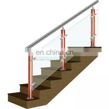 Hot Sale Hospital Stainless Steel 304 316 Stairs Railing Elegant Railing Designs Factory in China photo-6