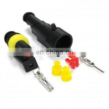 Hampool Good Quality Waterproof 1 Pin Male and Female Auto Insulated Terminal Connectors photo-2