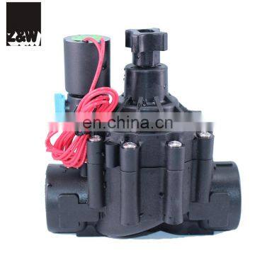 1 1/2 inch irrigation valve 151DH solenoid plastic water control normal colse 24VAC 220V DC LATCHING GLASS NYLON 1.5 inch