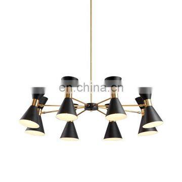 Оптовая подвесная светильники белые металлические подвесные лампы photo-2