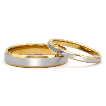 Engagement ring gold tungsten men wedding rings