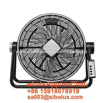 20 inch high velocity floor fan with 3 speeds