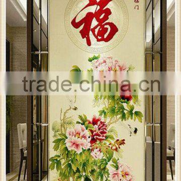 Single Faucet Glass Mosaic Tiles Wall Tiles Green for Living Room TV Backsplash Wall Art Decor 600*600mm photo-5