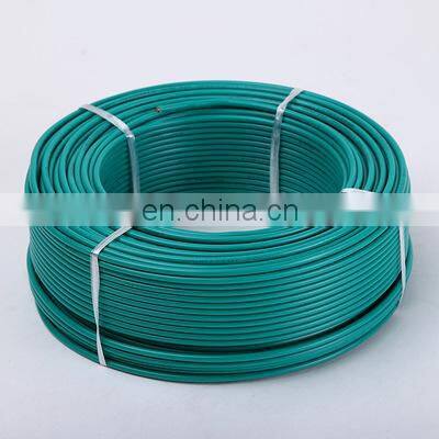 High quality PVC insulated fabric coated electric wire Building wire