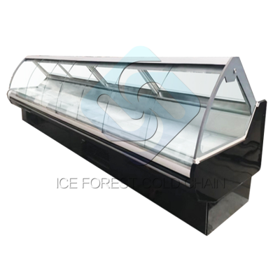 Meat Display Freezer counter chiller for meat store