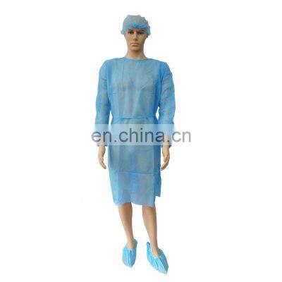 Polypropylene non-woven isolation gowns