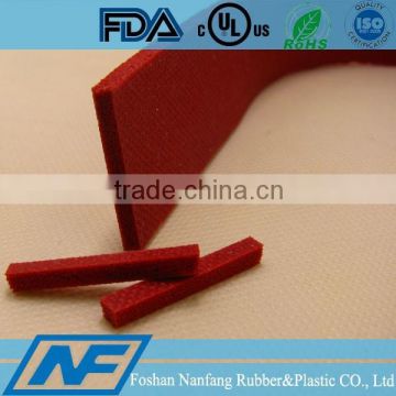 close-celled and open-celled foam rubber insulation sheets