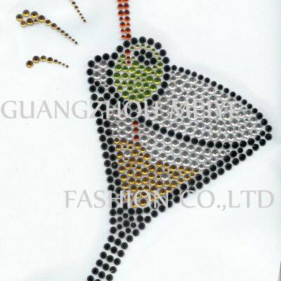 Heat transfer, Rhinestone transfer, Hot fix motif, transfer, Custom motif