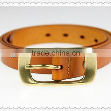 New design ladies genuine leather belt