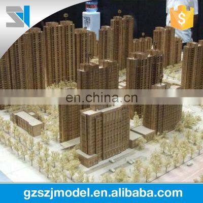 Classic Wooden House Model for Miniature Building in Construction & Real Estate
