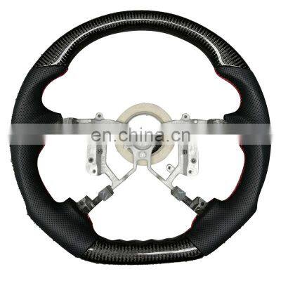 Auto Car Carbon Fiber Car Multinational Button Steering Wheel Covers for Toyota Hilux Vigo 2014 photo-4