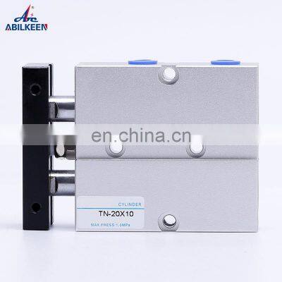 Airtac Type Tn Series Double Shaft Dual Rod Air Cylinder Double Acting With Magnet Type Pneumatic Cylinder Tn20*100