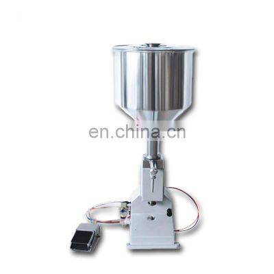 YS-A02  Pneumatic Liquid Soap/Bath Foam/Tomato Paste/Honey Jar Filling Machine With Pedal Switch 5-50ml