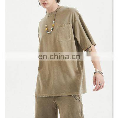 2021 Customized Design Logo Design 200 Percent Cotton Cotton Plain T-shirt Best Long Sleeve T-shirt for Men photo-2