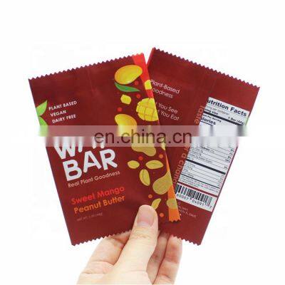 Low MOQ Matte Surface Chocolate Bar Wrapper Aluminum Foil Candy Bar Wrapper