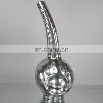 nickle plated flower vase