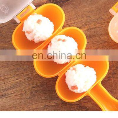 Designer Plastic Baby Rice Ball Mold Orange, Lunch Maker Mould photo-3