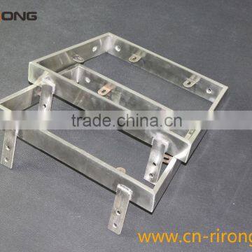 A886 Stainless Steel Offcie Chair Armerest With Wood Pad photo-5