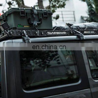 Fury Engraver Roof Platform for Jeep Wrangler JK JL Aluminum Roof Rack 4x4 Accessory Maiker Manufacturer photo-3