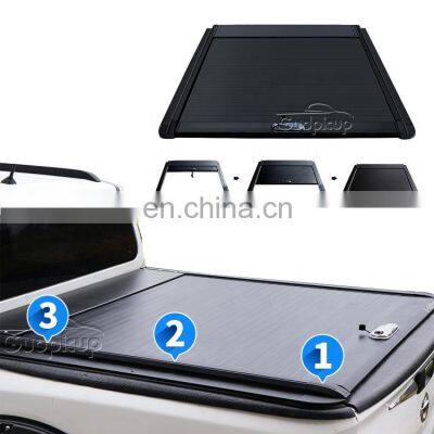 4x4 car accessories hard aluminum roller shutter tonneau cover pickup truck bed cover for gmc sierra 1500