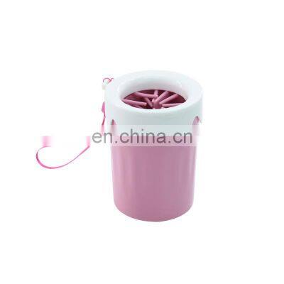 Hot Selling 2021 Amazon Eco Friendly Silicone Brush Usb Electric Portable Automatic Pet Dog Paw Cleaner Cup photo-5