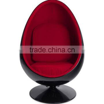 Living Room Furniture Fiberglass Eye Ball Chair,fiberglass Oval Egg Shaped Chair photo-2