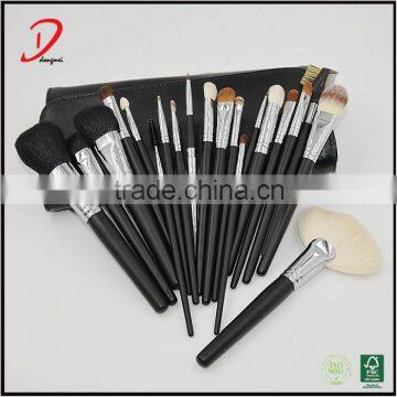 Professional beauty needs natural hair makeup brush set 20 piece