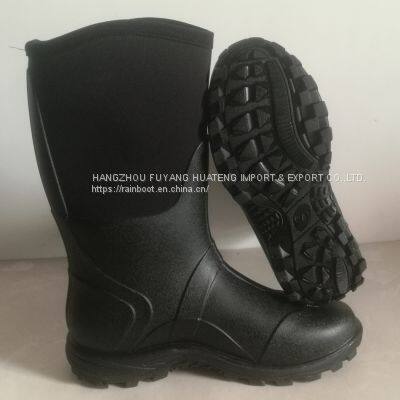 Waterproof Neoprene Boot, Camo Neoprene Shoes,Heat Preservation Neoprene Boots,Neoprene Injection Boot,Outdoor Rubber Boot